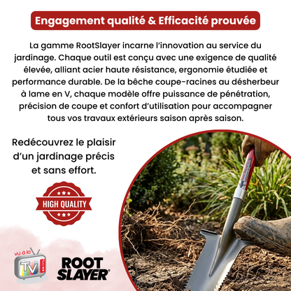 Bêche de drainage à manche XL Rootslayer
