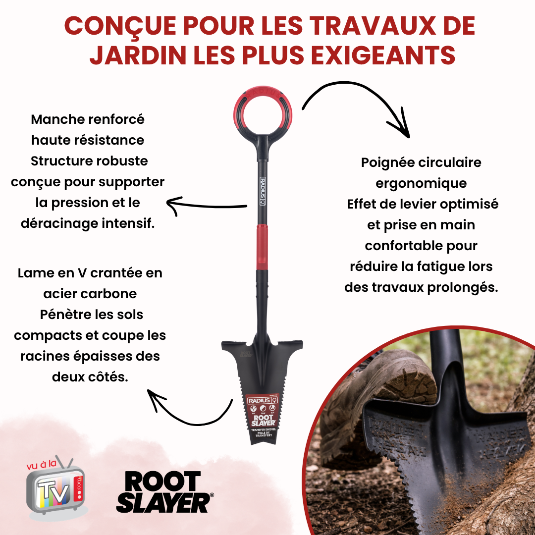 Bêche Professionnelle RootSlayer