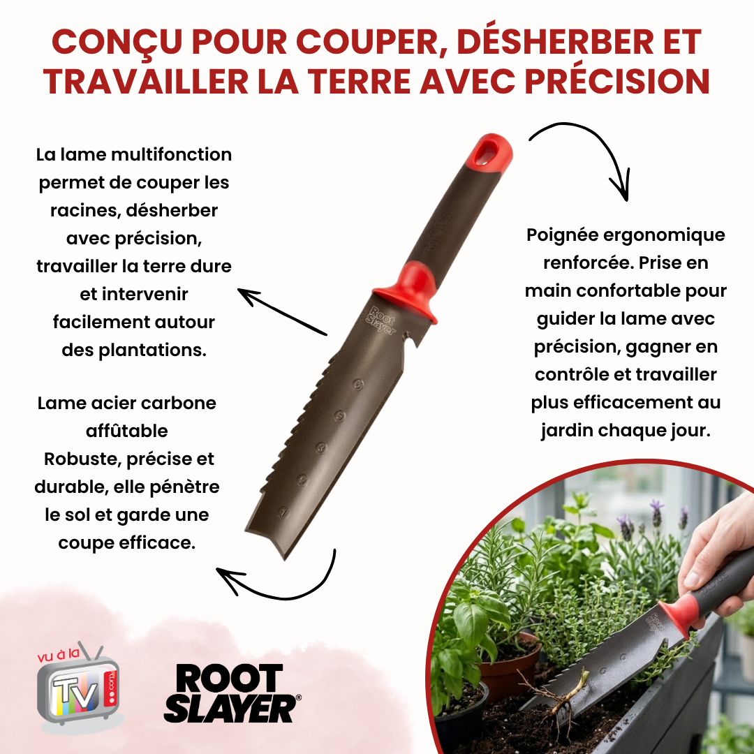 Couteau Sol Manuel RootSlayer