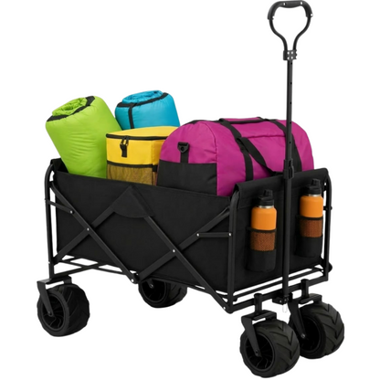 Chariot de Courses Pliable 150 kg